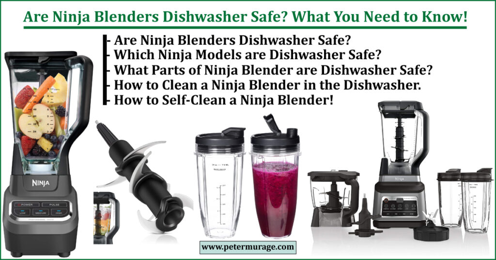 Are Ninja Blenders Dishwasher Safe Peter Murage