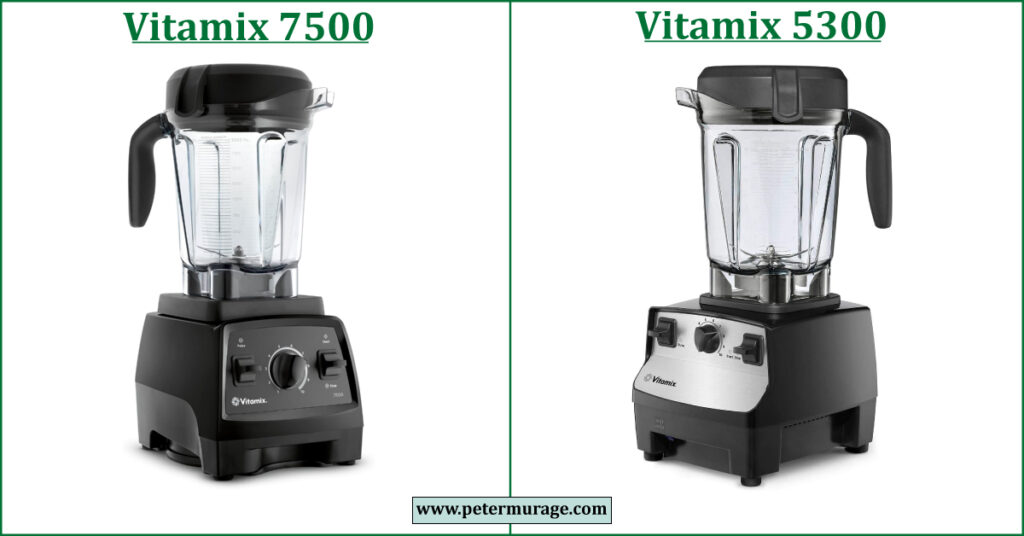 Vitamix 7500 vs 5300 Comparison - Peter Murage