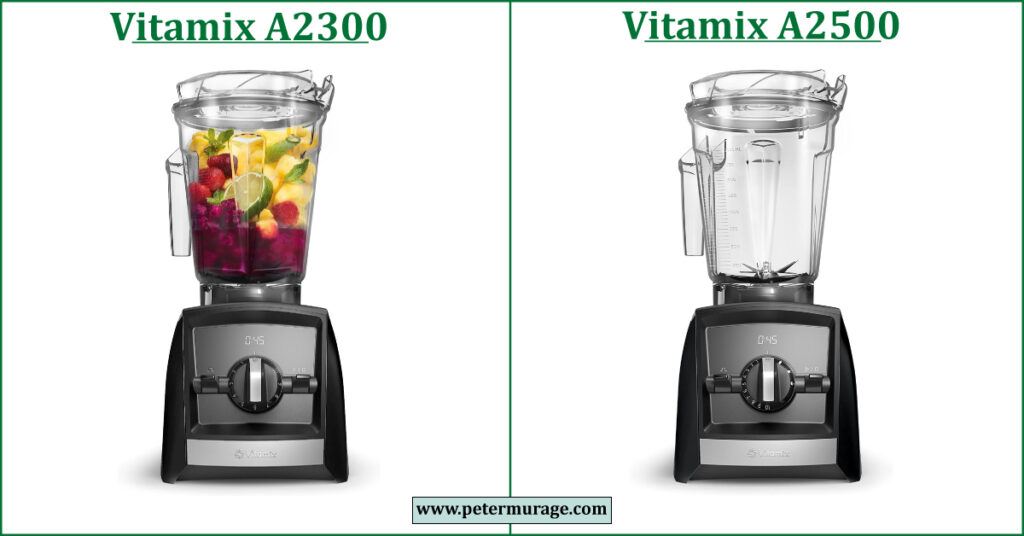 Vitamix A2300 vs A2500 Comparison Peter Murage