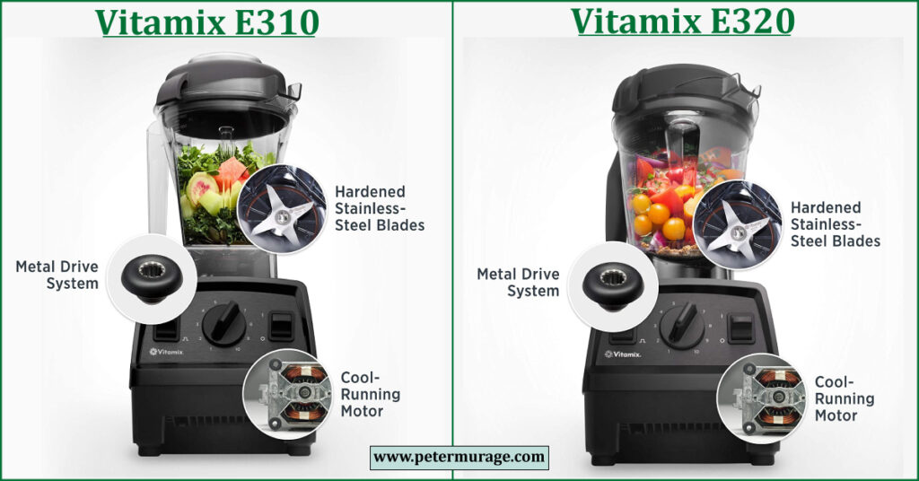 Vitamix E310 vs E320 Comparison