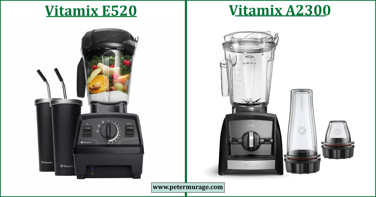 Vitamix E520 vs A2300 Comparison