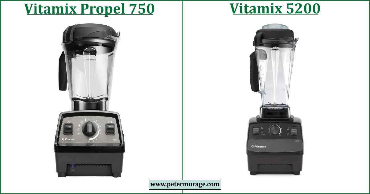 Vitamix Propel 750 vs 5200 Comparison