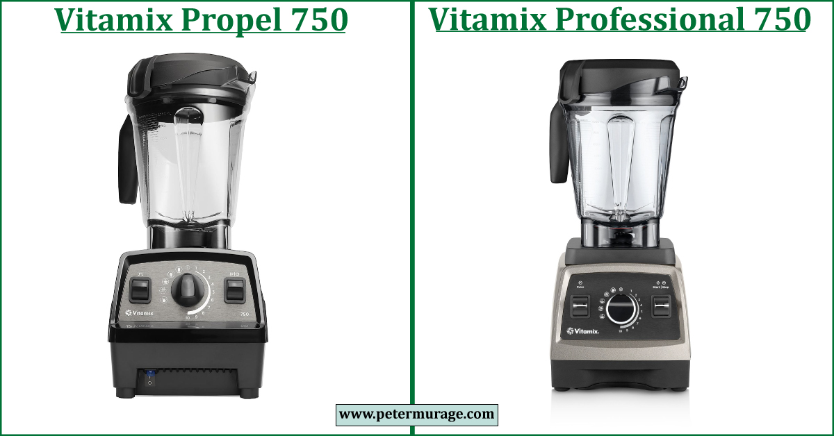 Vitamix Propel 750 vs Professional 750 Comparison
