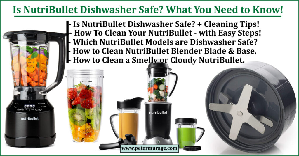 Is NutriBullet Dishwasher Safe - Peter Murage